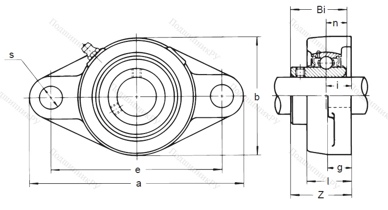 Подшипниковый узел UCFL 216 в Балашихе