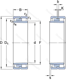 Подшипник NNU 4984 BK/SPW 33