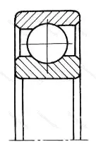 Подшипник  7710815 размер 75x95x8