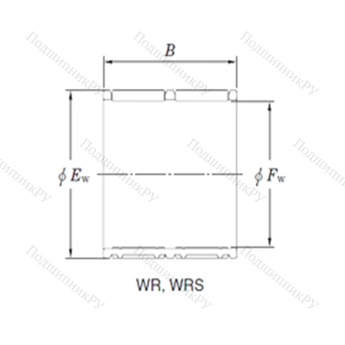 Подшипник игольчатый радиальный WRSU 505854