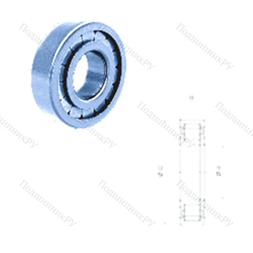 Подшипник роликовый радиальный NUP 304FM/C 3