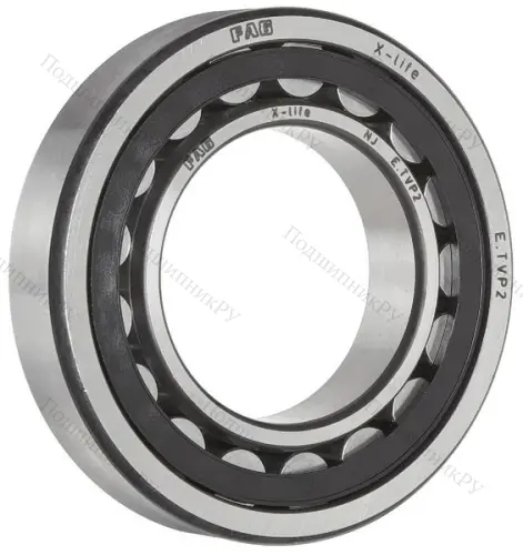 Роликовый цилиндрический подшипник NJ 2309 E XL TVP 2 от производителя  FAG