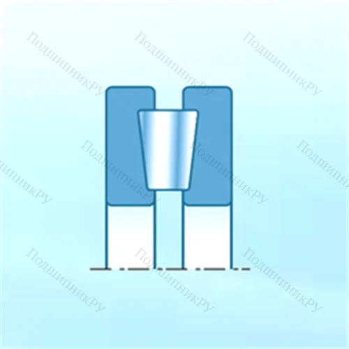 Подшипник роликовый упорный E-CRT 0752V