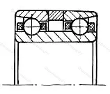 Подшипник  456705 размер 25x42x22,66