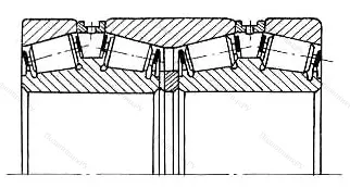 Модификация подшипника 2077152М размер 260x400x345