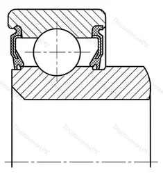 Подшипник  520708 размер 40x68x15/23