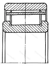 Модификация подшипника 954912К1 размер 60,25x120x58/60