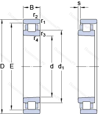 Подшипник N 1013 KTN/SP