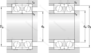 Подшипник 71917 CE/P 4AH 1