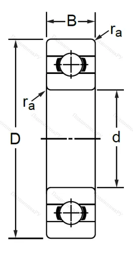 Дюймовый шариковый подшипник RLS 18 (LJ 2.1/2) в Балашихе