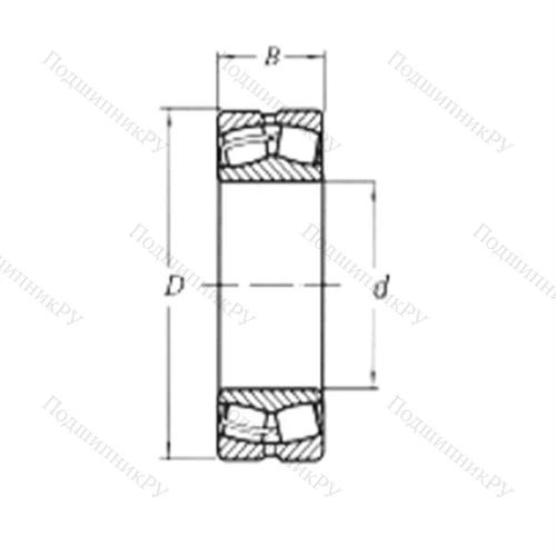 Подшипник роликовый радиальный самоцентрирующийся 22240MW 33 от производителя  CRAFT Подшипник роликовый радиальный самоцентрирующийся 22240MW 33 от производителя  CRAFT