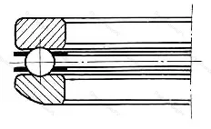 Подшипник  53202 (28202) размер 15x32x13,3 от производителя  SKF