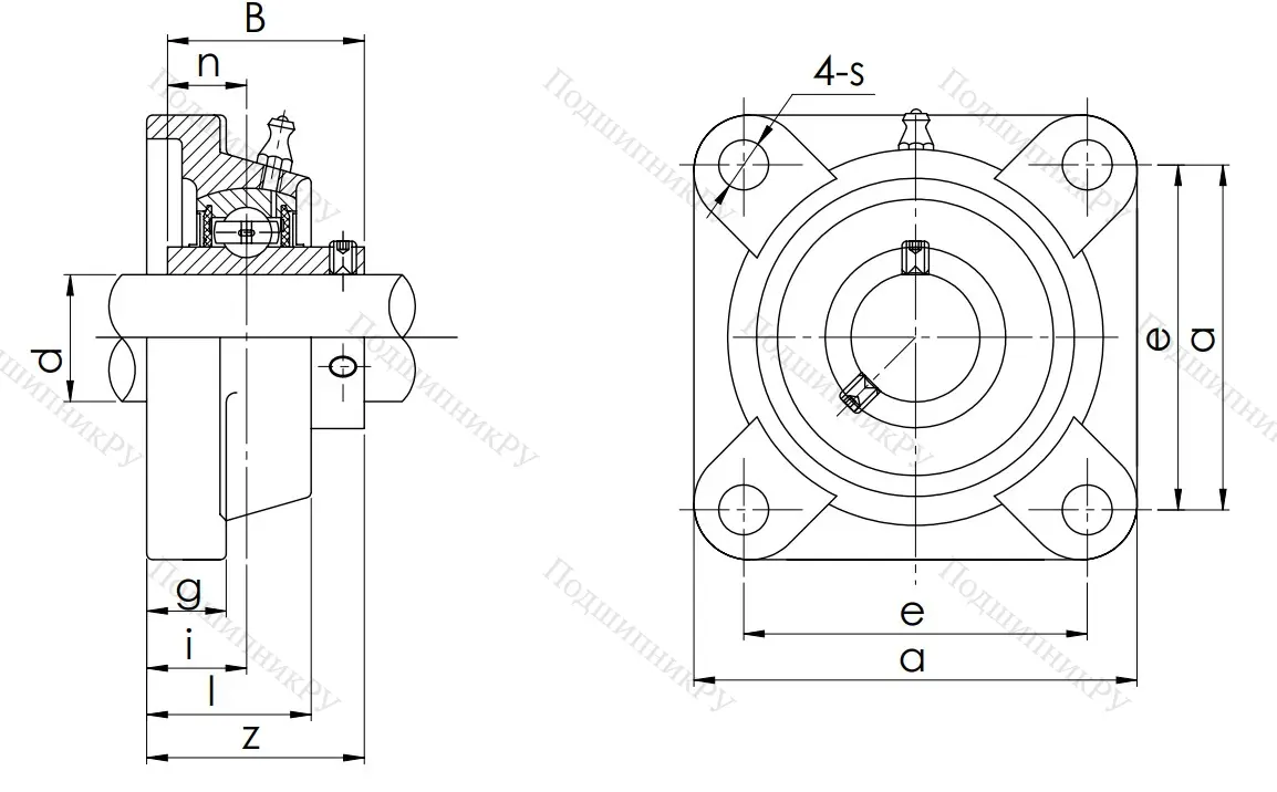 Подшипниковый корпус  F 208 в Балашихе