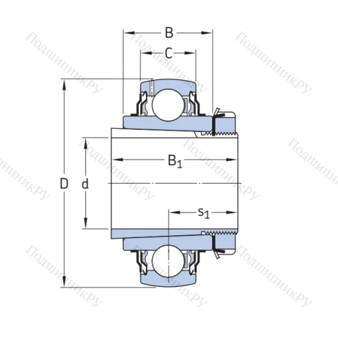 Корпусный подшипник YSA 205-2FK в Балашихе