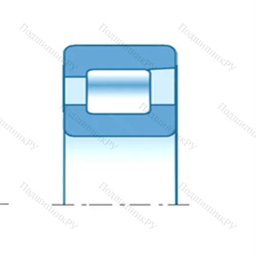 Подшипник роликовый радиальный NF 417 от производителя  NTN