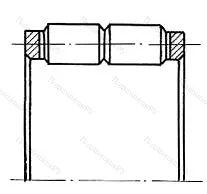 Подшипник  252904 размер 20,6x33,6x26,5