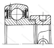Подшипник GE 90KRRB размер 90x160x32/69,5 от производителя  SKF