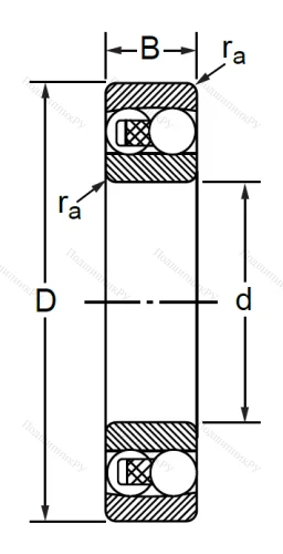 Двухрядный шариковый подшипник 1210 в Балашихе