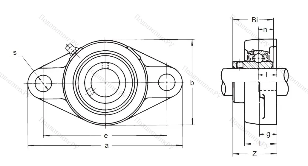 Подшипниковый узел UCFL 203 в Балашихе