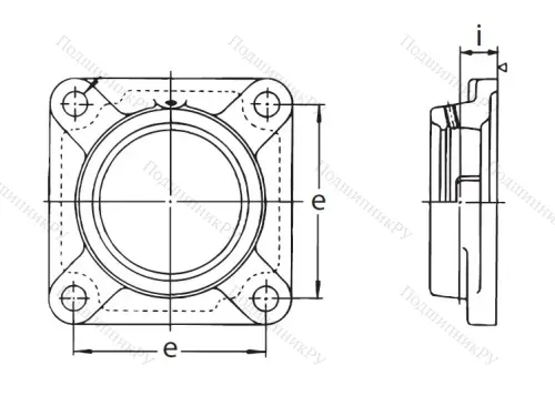Подшипниковый корпус  F 208 (ASAHI) в Балашихе