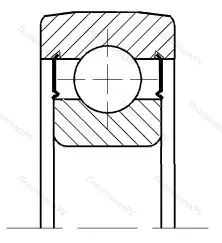 Подшипник  180706 размер 30x78x28