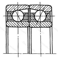 Модификация подшипника 366412Е размер 60x150x70 ГПЗ-1