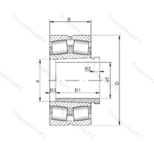 Подшипник роликовый радиальный самоцентрирующийся 24064 K 30CW 33+AH 24060 от производителя  CX Подшипник роликовый радиальный самоцентрирующийся 24064 K 30CW 33+AH 24060 от производителя  CX