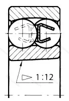 Модификация подшипника 111506 размер 30x62x20 ГПЗ-8